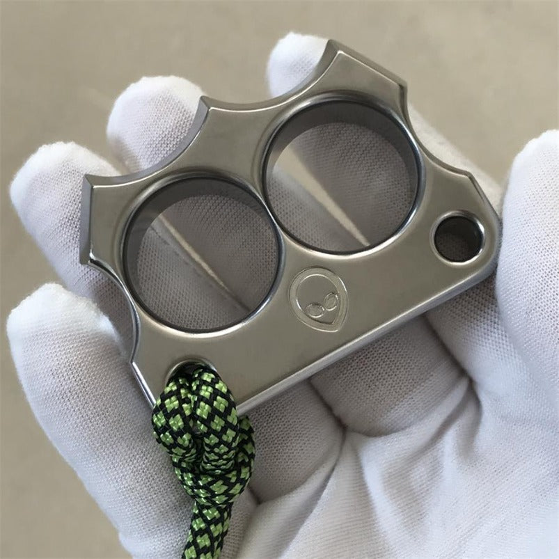316 Steel Owl Two Finger Knuckles Duster EDC
