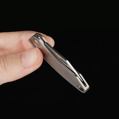 Titanium Mini Finger A Folding Knife Key Ring Type  EDC
