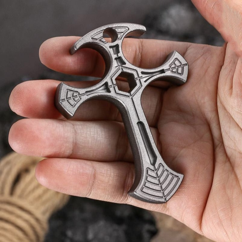 Multifunctional Cross Pendant Bottle Opener Hex Wrench