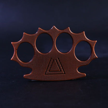 Hedgehog- Brass Knuckle Duster Finger Spiked Self Defense