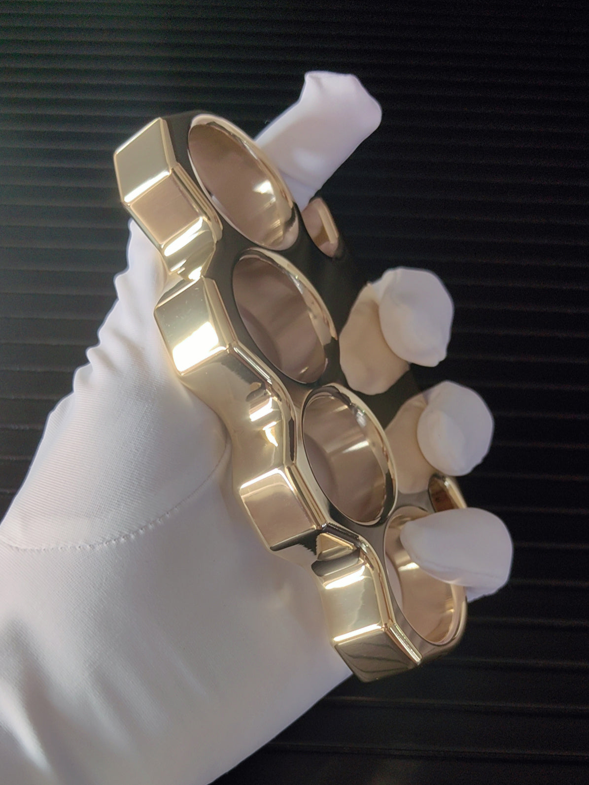 High Quality Classic Style Mirror Polished Brass Knuckle Duster