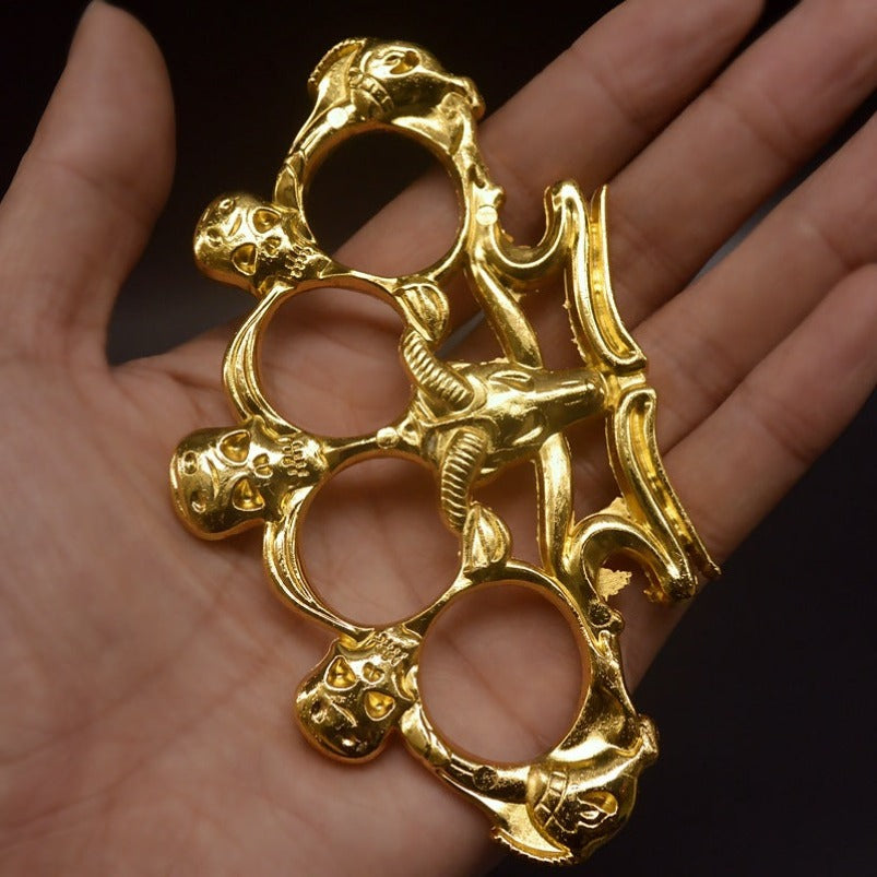 Sheep Skull-Creative Design Brass Knuckle Duster Martial Arts EDC