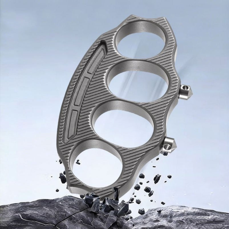 Big Finger Hole Creative Non-slip Knuckles Strap Removable Broken Window Cone