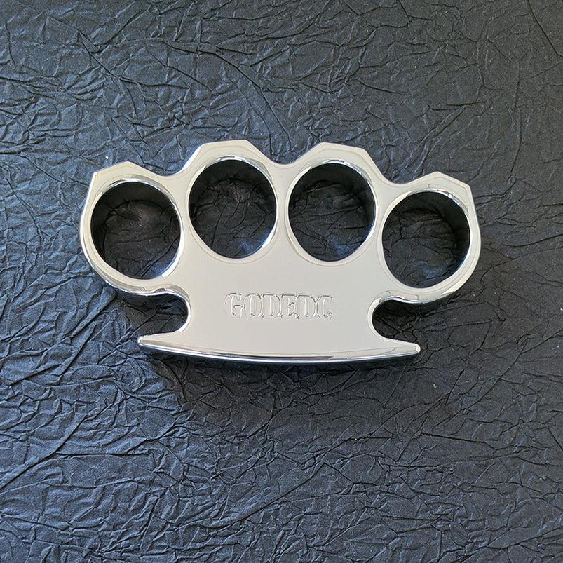 GODEDC High Quality Solid Classic Mirror Steel Knuckle Duster EDC