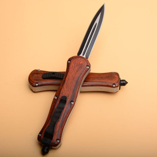 Wilderness Pocket Steel Handle Knife
