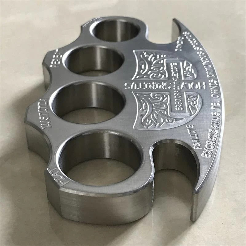 Warrior- 304 Stainless Steel Knuckle Duster Combat Protective