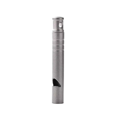 Titanium Alloy Single Tube Burst Whistle Referee Whistle