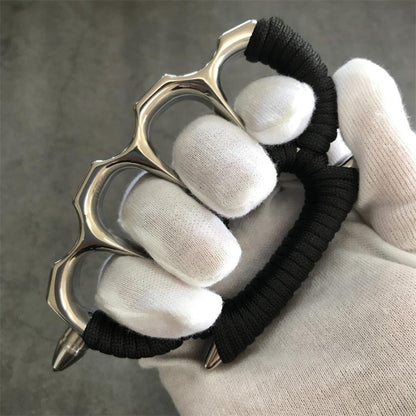 Removable Steel Head Mirror Steel Knuckles EDC