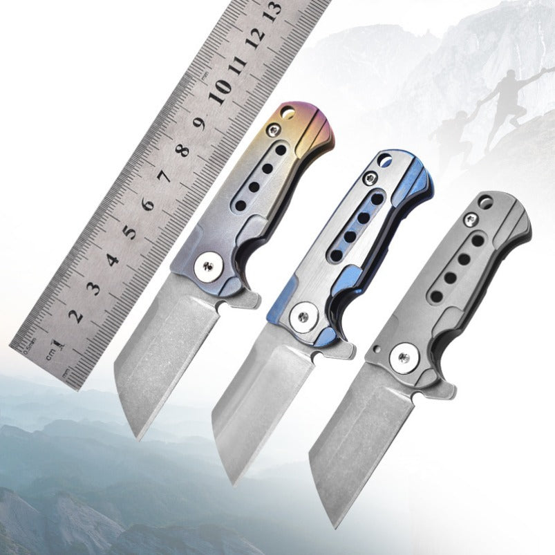 Mini Folding Knife Outdoor MultiFunction Self-protection EDC
