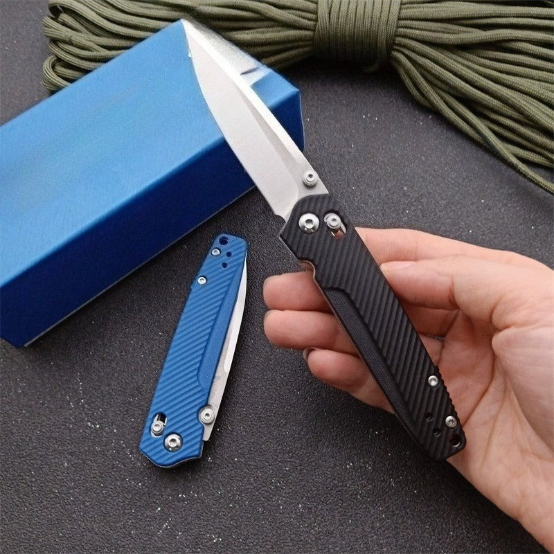 BM485 D2 Steel Folding Knife Fiberglass Edition Handle