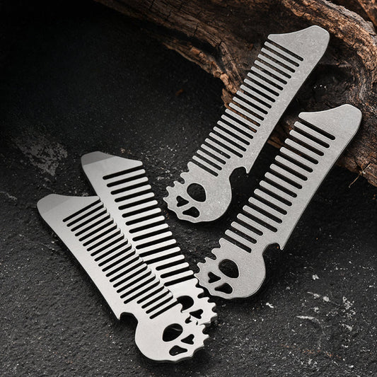 Titan Tamer Comb Static Defying Groomer Beer Opener EDC