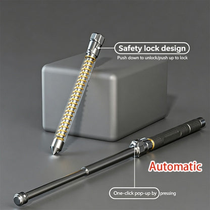 Telescopic Stick 21 26 32 Inch Alloy Steel Self-defense Tool Baton
