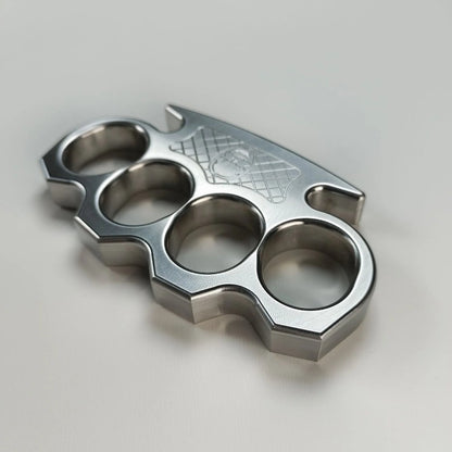 Steel Wrist- Solid Hard Stainless Steel Knuckle Duster EDC