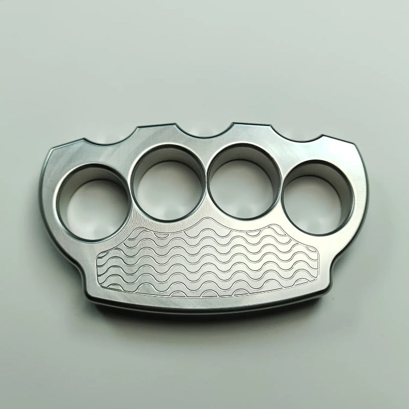 Steel Wrist- Solid Hard Stainless Steel Knuckle Duster EDC