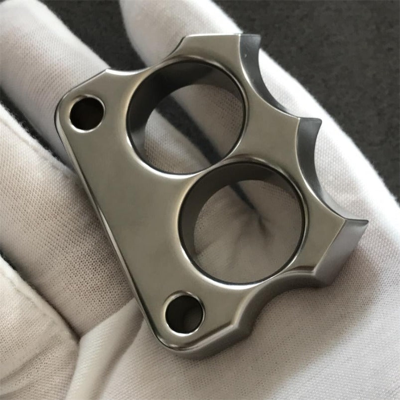 316 Steel Owl Two Finger Knuckles Duster EDC