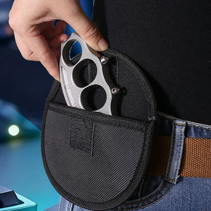 Big Finger Hole Creative Non-slip Knuckles Strap Removable Broken Window Cone
