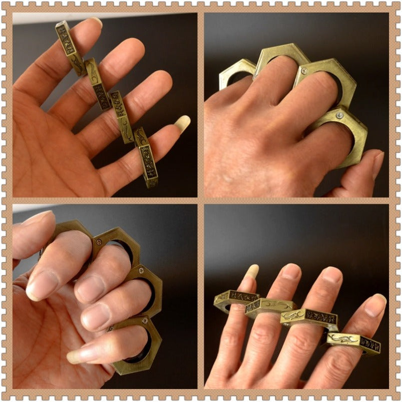 Lord Rings-Folding Hand Buckle Wrench Finger Fist Buckle