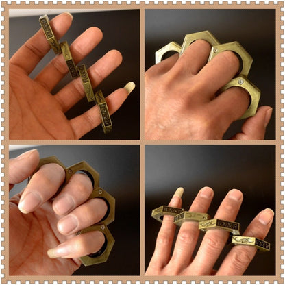 Lord Rings-Folding Hand Buckle Wrench Finger Fist Buckle