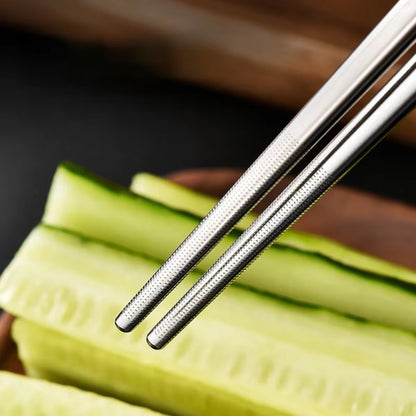 Pure Titanium Chopsticks Do Not Mold Household Non-slip