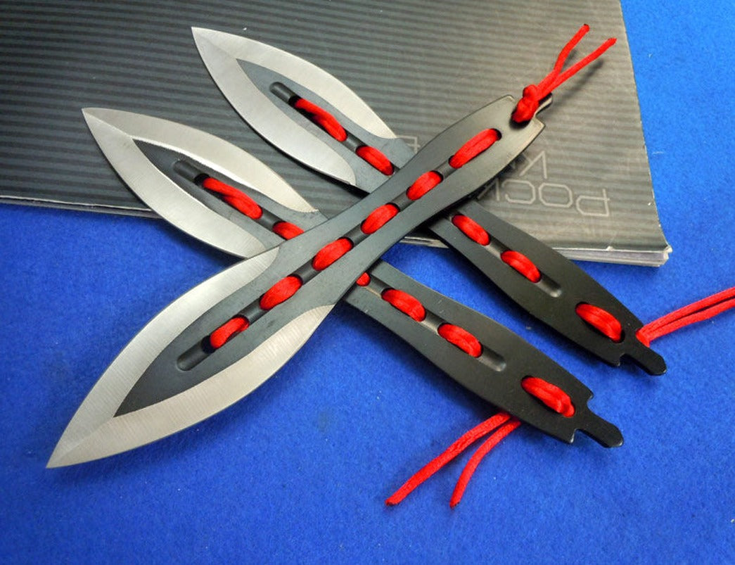 Red Rope Darts Outdoor Hunting Knife