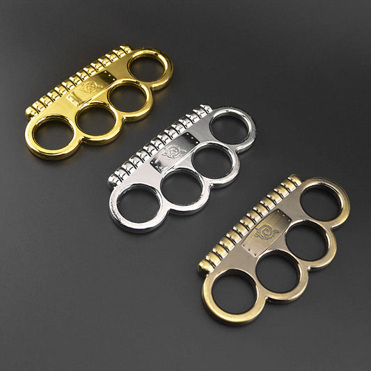 Naruto-brass Knuckle Duster EDC Self Defense Window Breaker