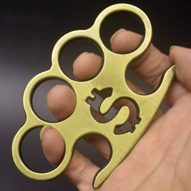 Bipedal Snake-brass Knuckle Duster Window Breaker Self Defense EDC