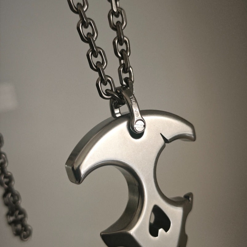 Pure Titanium Horseshoe Key Chain Pendant Hook Accessories 3 Specifications