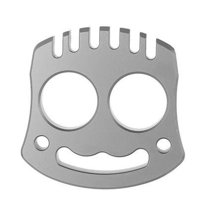 Brook- Steel Knuckle Duster Female Anti Wolf Defense ED