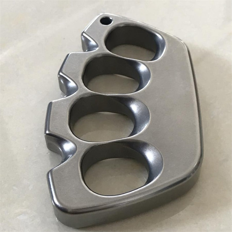 Hard Big Finger Hole Titanium Knuckle Dusters EDC