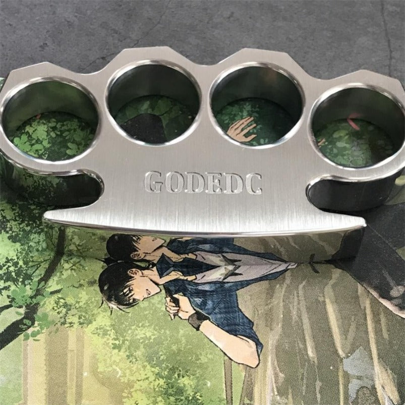 GODEDC Brushed and Mirror Polished Craft Steel Knuckles