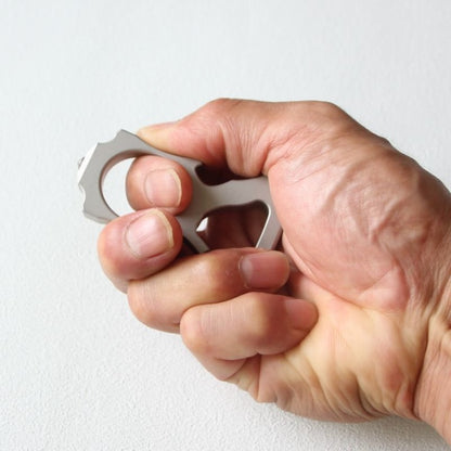 304 Stainless Steel Knucke Duster Bottle Opener Self Defense