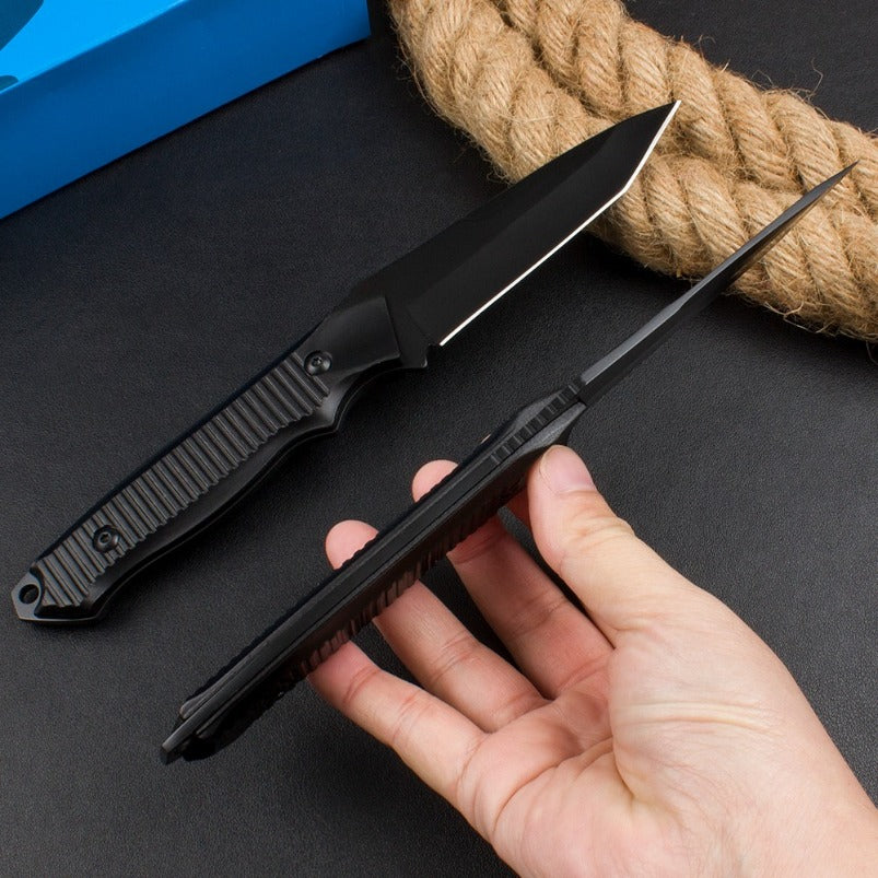 BM140BK Black Square Head Tactical Folding Knife