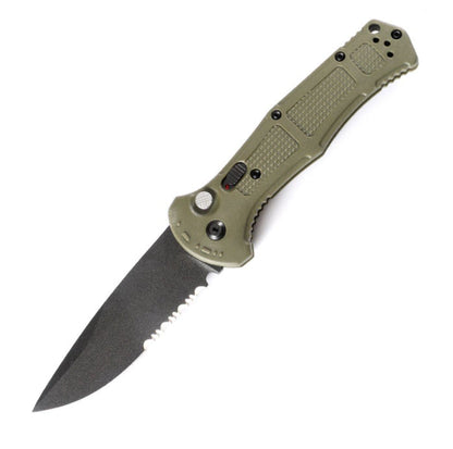 9070 9071 Folding Saber Nylon Fiber Handle D2 Blade Knife