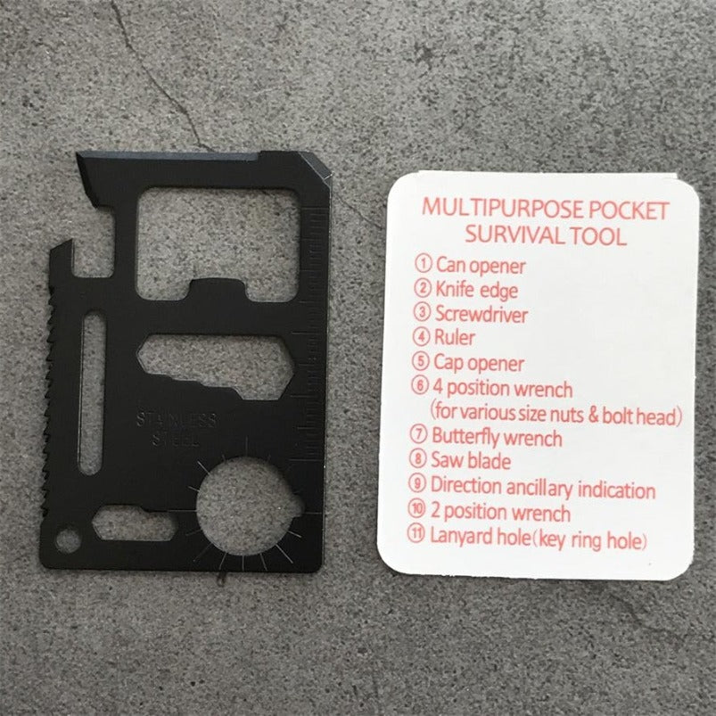 Multi-Function Card Bottle Opener Hex Wrench EDC