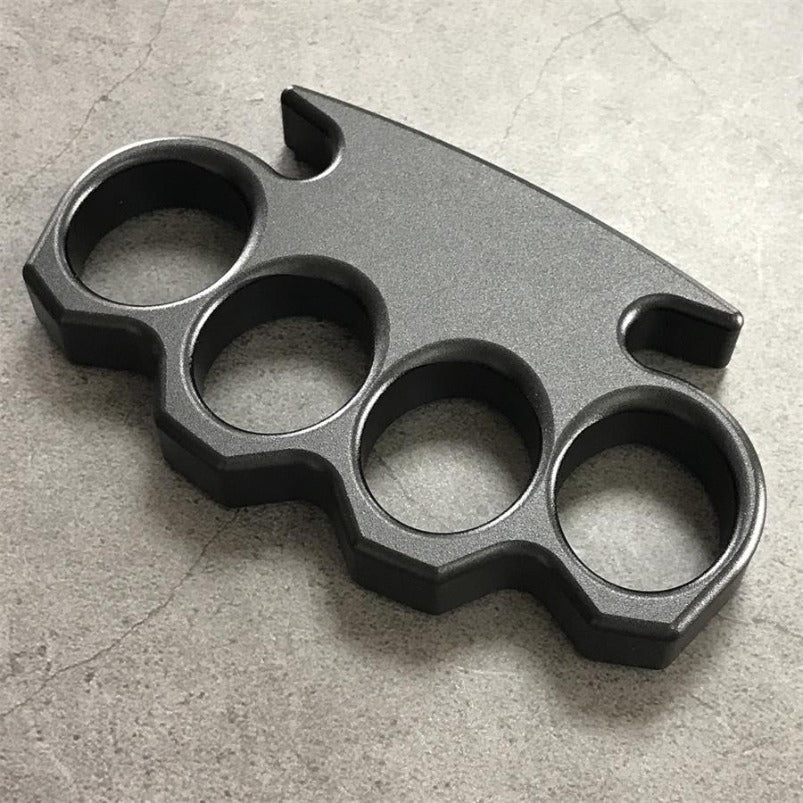 Black Aviation Aluminum Lightweight Knuckle Duster EDC