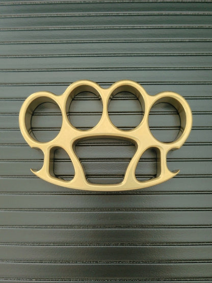 High Quality Stonewashed Brass Knuckle Duster Bottle Opener EDC
