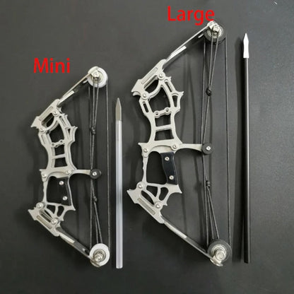 Mini Bow and Arrow Set Micro Compound Bow Shooting