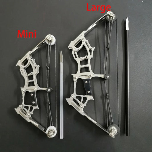 Mini Bow and Arrow Set Micro Compound Bow Shooting