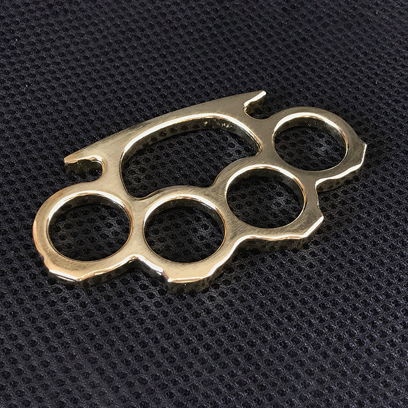 With Rope Brass Knuckle Duster for Self Defense EDC