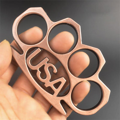 USA-brass knuckle duster outdoor safety Self Defense EDC