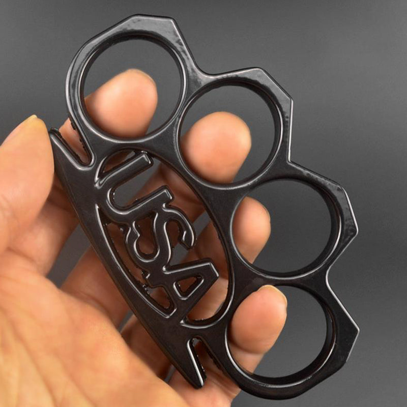 USA-brass knuckle duster outdoor safety Self Defense EDC