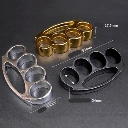 Mini Crown -brass Knuckle Duster Defense Outdoor Safety EDC