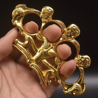 Sheep Skull-Creative Design Brass Knuckle Duster Martial Arts EDC