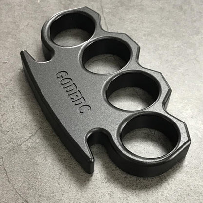 GODEDC Black Lightweight Aviation Aluminum Knuckle EDC