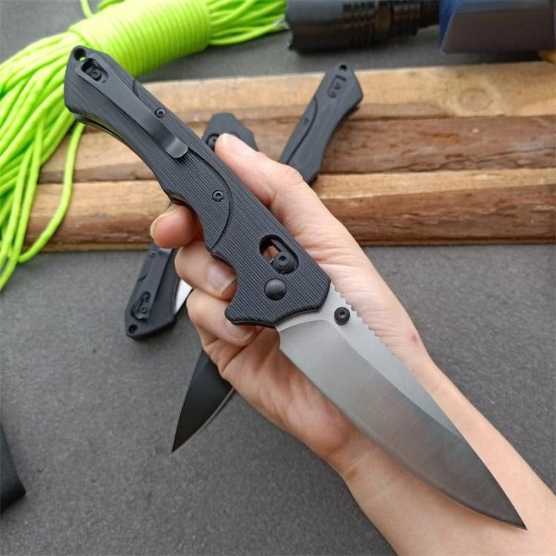 BM615 S30V Outdoor Black Tactical Knife