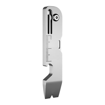Titanium Folding Mini Knife Wrecking Bar Bottle Opener EDC