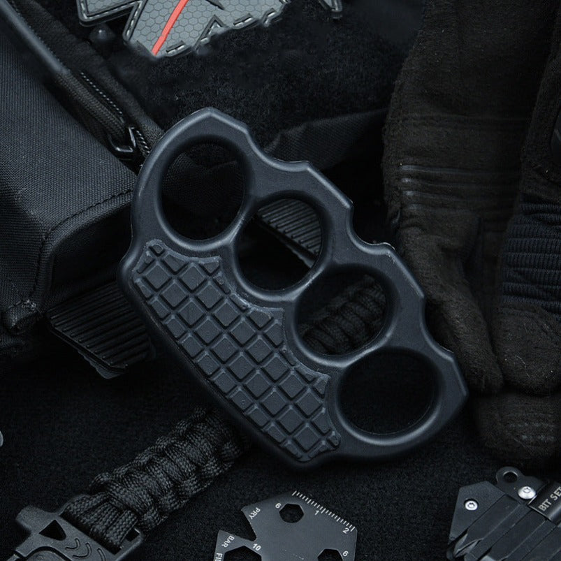 Cube- High-strength Polymer Knuckle Duster Self Defense Tool