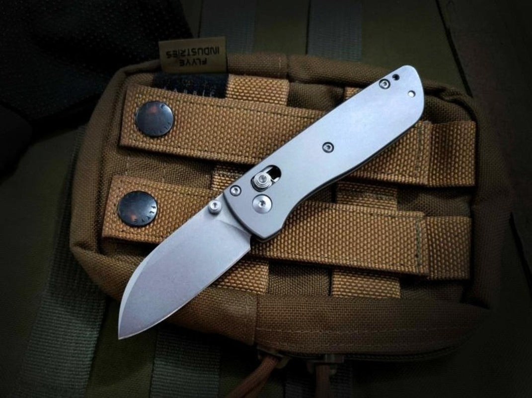 BM535 Mini Titanium Handle Folding Knife EDC