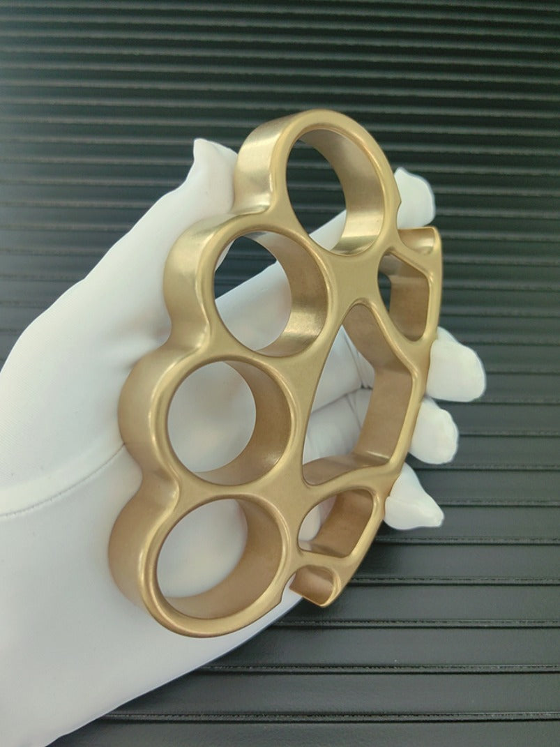 High Quality Stonewashed Brass Knuckle Duster Bottle Opener EDC