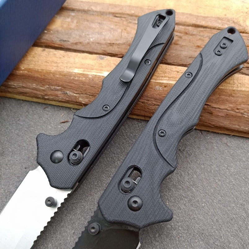 BM615 S30V Outdoor Black Tactical Knife